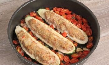 Chicken Parm Stuffed Zucchini Boats | Episode 1110