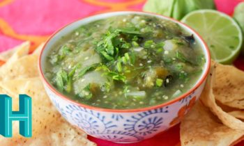 Salsa Verde – Tomatillo Salsa Recipe | Hilah Cooking