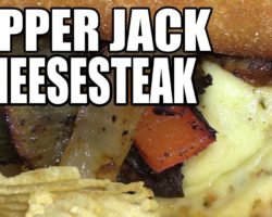 Pepper Jack Cheesesteaks recipe