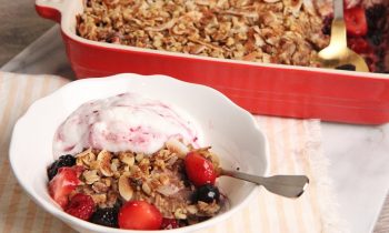 Baked Coconut Berry Oatmeal | Episode 1130