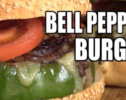 Bell Pepper Cheeseburger recipe