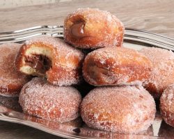 Bomboloni | Nutella Stuffed Italian Donuts | Episode 1132