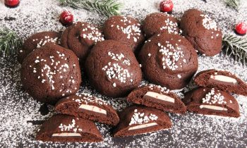 Mint Chocolate Stuffed Chocolate Cookies | Episode 1125