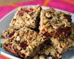 PBJ Bars with Chef Baby! Hilah Cooking