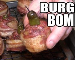 Bacon Burger Bombs by the BBQ Pit Boys