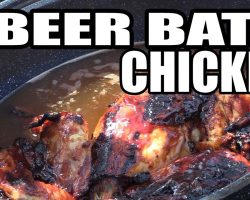 Beer Bath Grilled Chicken
