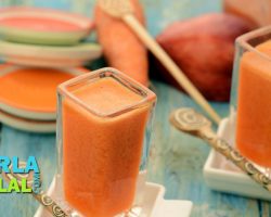 Apple Carrot Drink / How to make Apple Carrot Juice / Healthy Juice, Recipe in Hindi by Tarla Dalal