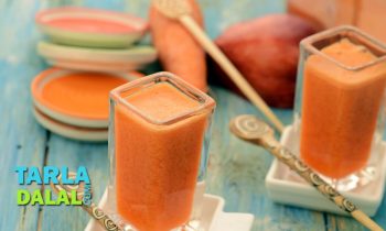 Apple Carrot Drink / How to make Apple Carrot Juice / Healthy Juice, Recipe in Hindi by Tarla Dalal