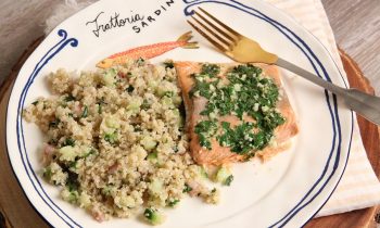 Buttery Garlic Roasted Salmon Fillet Recipe – Laura in the Kitchen Episode 1149