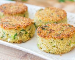 CRISPY PARMESAN QUINOA CAKES RECIPE – Easy Side Dish