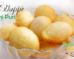 Golgappa Recipe – Pani Puri Recipe – Sooji / Rava Puri by Lata’s Kitchen – Indian Street Snack