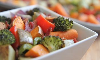 Oven Roasted Vegetables With Bacon ( Easy & Delicious Side Dish)