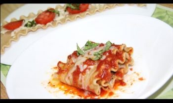 Quick Lasagna Roll ups for Single, Bachelors or for Lunch Box | Tomato Basil Lasagna Roll Ups