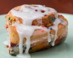 Rainbow Sprinkle Cinnamon Rolls
