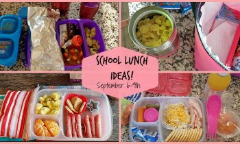 School Lunch Ideas! Back To School Ep.3