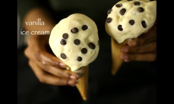 vanilla ice cream recipe | homemade ice cream recipe