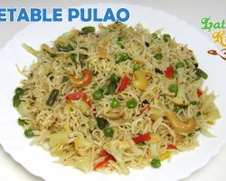 Vegetable Pulao Recipe Video ( Veggie Pulav Rice ) — Indian Vegetarian Recipe – Lata’s Kitchen