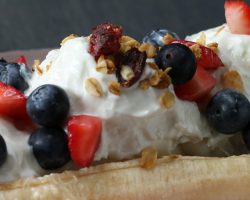 Breakfast Banana Split