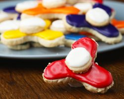 Fidget Spinner Cookies