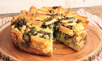 Sausage & Broccoli Rabe Pasta Pie 🍝 | Episode 1171