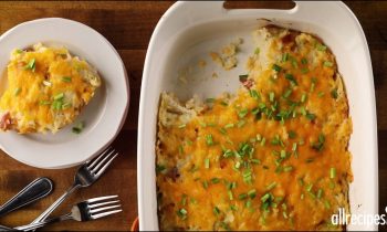 Side Dish Recipes – How to Make Loaded Crack Potatoes