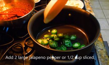 Sweet & Spicy Korean Stir Fried Dried Pollock Fish Side Dish 황태북어볶음 by Omma’s Kitchen