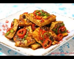 【Korean Food】 Spicy Tofu Side-dish (매운 두부 조림)