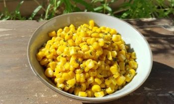 Thanksgiving Side Dish Recipe : Sauteed Butter Corn with Parsley
