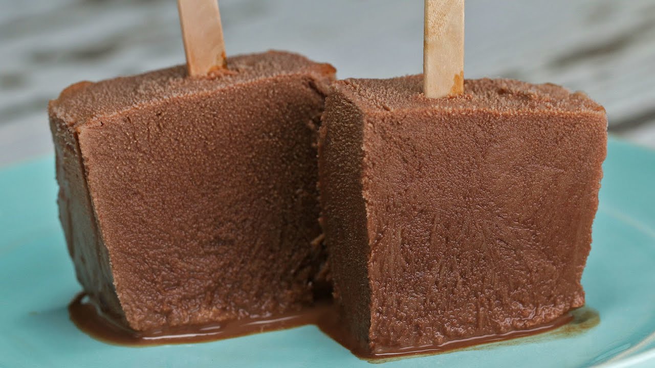Homemade Fudge Popsicles
