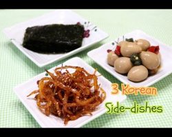 【Korean Food】 3 Long Lasting Korean Side-dishes