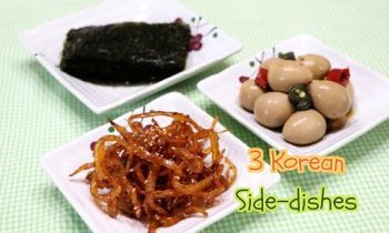 【Korean Food】 3 Long Lasting Korean Side-dishes