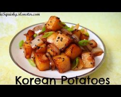 KOREAN FOOD How to Make Easy Korean Potatoes Side Dish 감자조림 Recipe