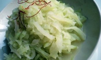Cooked radish side dish (Munamul:무나물)
