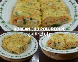 HOW TO MAKE KOREAN EGG ROLL SIDE DISH 계란말이
