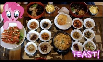 Mukbang: 13 Korean Side Dishes | Sanchae Bibimbap