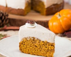 Pumpkin Bread-Bottom Cheesecake