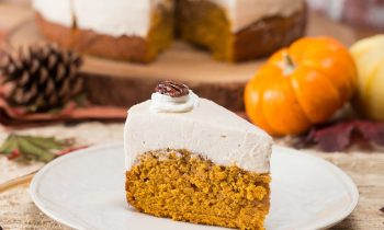 Pumpkin Bread-Bottom Cheesecake