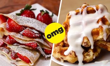 16 Pancakes, Waffles, Crepes, & French Toasts