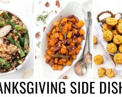 3 EASY VEGAN SIDE DISHES | Vegan Thanksgiving collab with Cheap Lazy Vegan