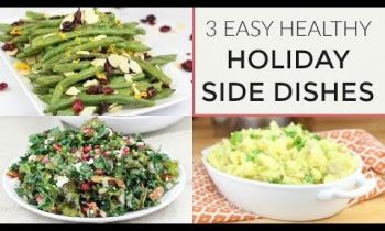3 Healthy Holiday Side Dish Recipes