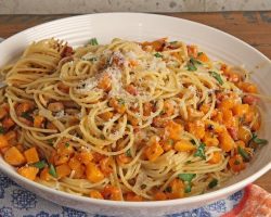 Carbonara with Squash and Pancetta Recipe | Episode 1207