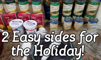 Corn Casserole – Green Bean Casserole – Thanksgiving Side Dishes – Easy Sides – Co-parenting – Food