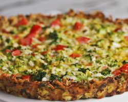 Broccoli Cheddar Quiche