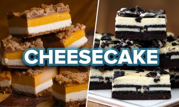 Cheesecake Bars 4 Ways