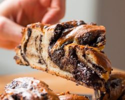 Chocolate Braided Swirl Bread “Babka”