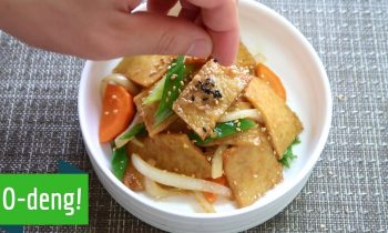 How to make Stir fried Fish Cake Banchan (ft. Odeng!)
