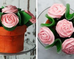 Flower Pot Cake