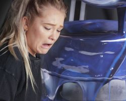 Galaxy Mirror Glaze Cake: Behind Tasty