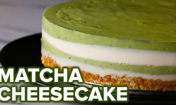 Matcha Layered Cheesecake