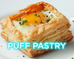 Puff Pastry Breakfast Cup